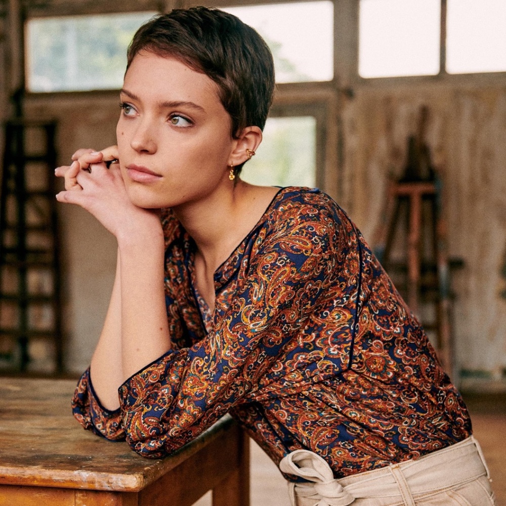 Sezane Aelia Blouse NWT